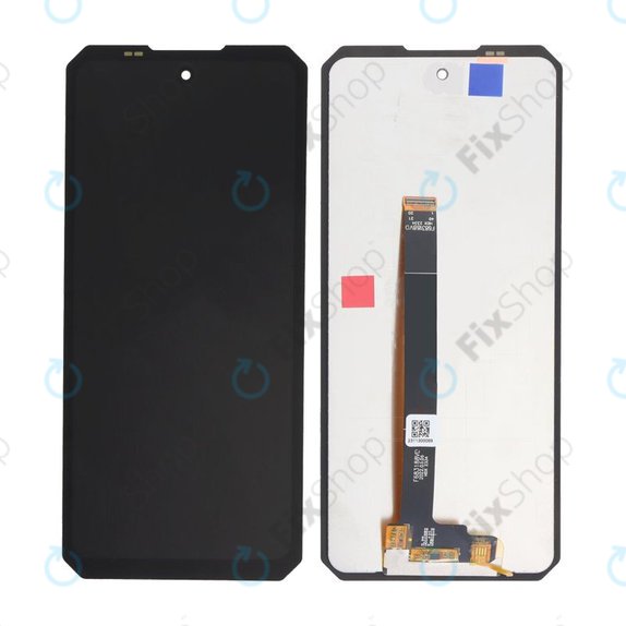 Schermo LCD per Oukitel WP27, Vetro touch senza cornice