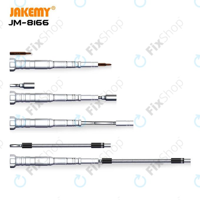 Kit cacciaviti multifunzione 61 in 1, Jakemy JM-8166