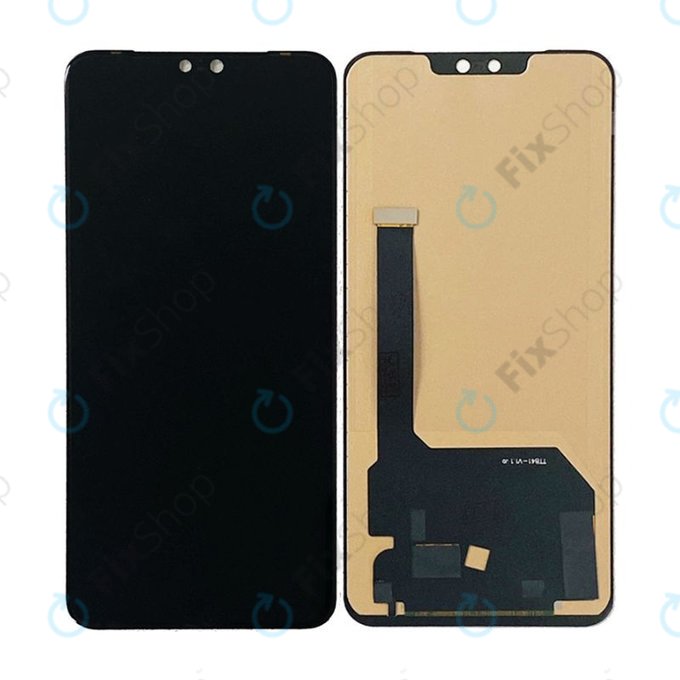 Schermo LCD per Vivo V23 5G V2130, Vetro touch senza cornice