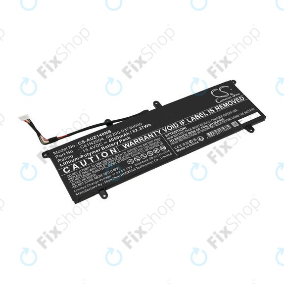 Batteria per Asus ZenBook DUO 14, C41N2004, Li-Pol, 4050mAh, 15.4V, HQ