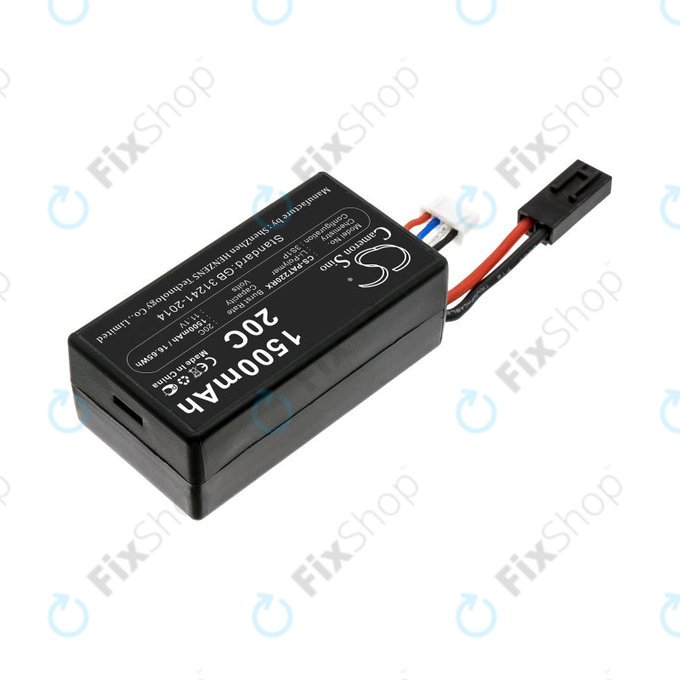 Batteria per Parrot Ar.drone 2.0, Li-Pol, 1500mAh, 11.1V, HQ