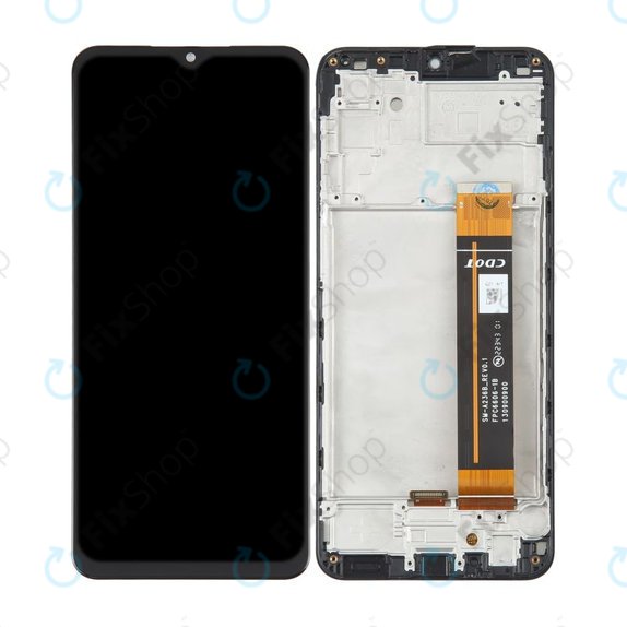 Schermo per Samsung A23 5G A236B, Vetro touch con cornice