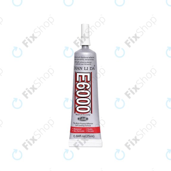 Adesivo E6000 25ml, Trasparent