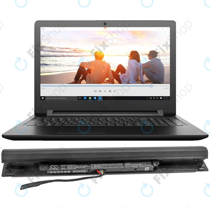 Batteria per Lenovo IdeaPad 110-15, 5B10L79053, Li-Ion, 4100mAh, 10.8V, HQ