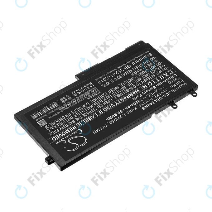 Batteria per Dell Latitude 5400, Inspiron 7591 2-in-1, XV8CJ, Li-Ion, 3500mAh, 11.4V, HQ