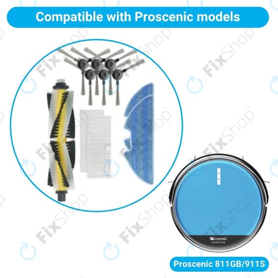 Set completo per Proscenic 811GB, 911S