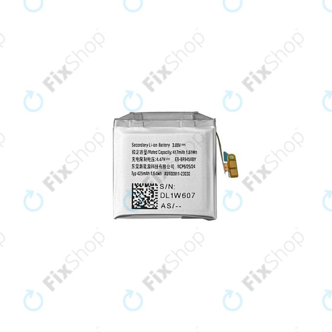Batteria per Samsung Galaxy Watch 7 44mm L310, L315, Watch 6 44mm R940, R945, 425mAh, EB-BR945ABY, GH43-05158A, Genuine Service Pack