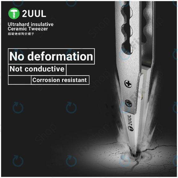 Pinzetta di precisione ceramica isolata, 2UUL TW31