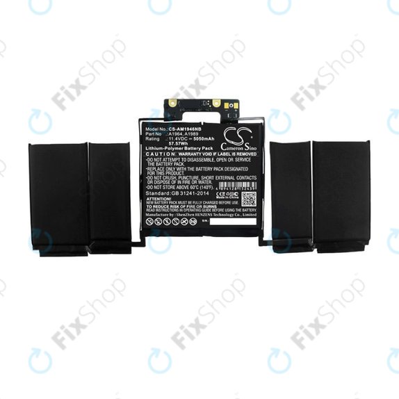 Batteria A1964 per MacBook Pro 13" A1989 (2018 - 2019), A2251 (2020), 5050mAh, HQ