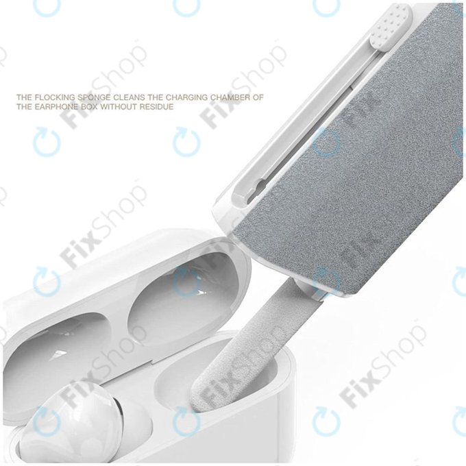 Kit di spazzole multifunzione per la pulizia di telefoni ed earphones 5in1