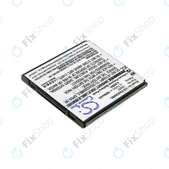 Batteria per Pax myPOS D200, D200T, IS275, D200, IS057, Li-Pol, 1800mAh, 3.7V, HQ