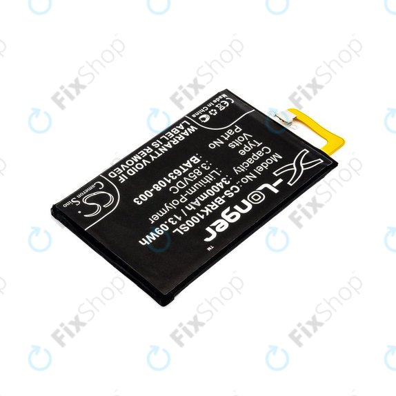 Batteria per Blackberry Keyone, BAT63108-003, Li-Pol, 3.85V, 3400mAh, HQ