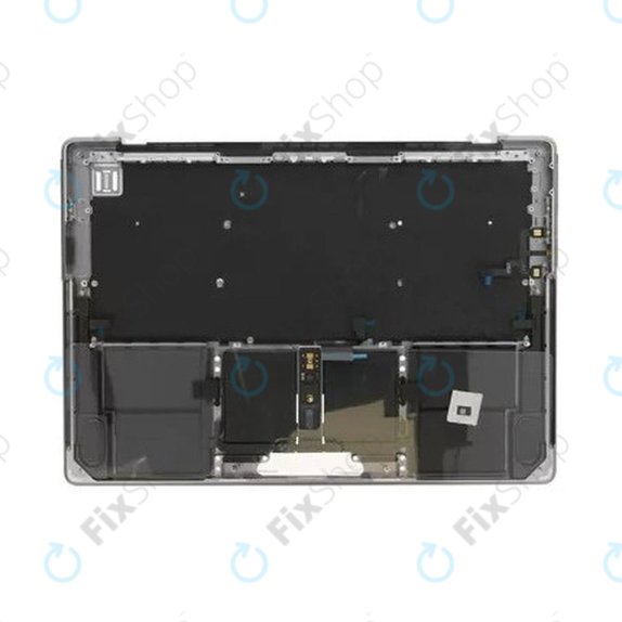 Top case con tastiera US e batteria per MacBook Pro 14", A2442 (2021), A2779 (2023), Space Gray, 661-32210, Genuine Apple