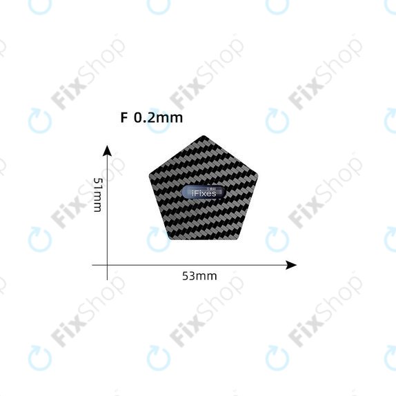 Strumento di apertura ultra-sottile in carbonio F, iFixes
