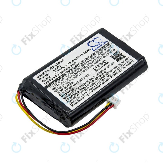Batteria per Logitech MX1000, L-LB2, Li-Ion, 1800mAh, 3.7V, HQ