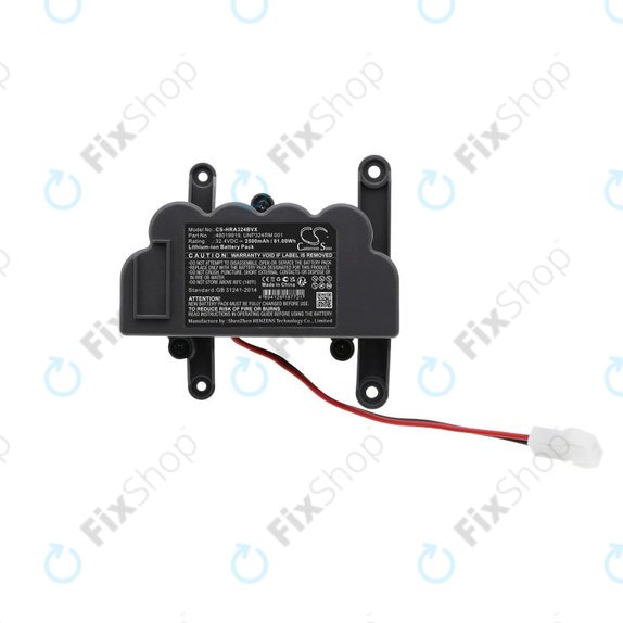 Batteria per Hoover ATV324LD 1011, UNP324RM 1001 48019919, Li-Ion, 2500mAh, 32.4V, HQ