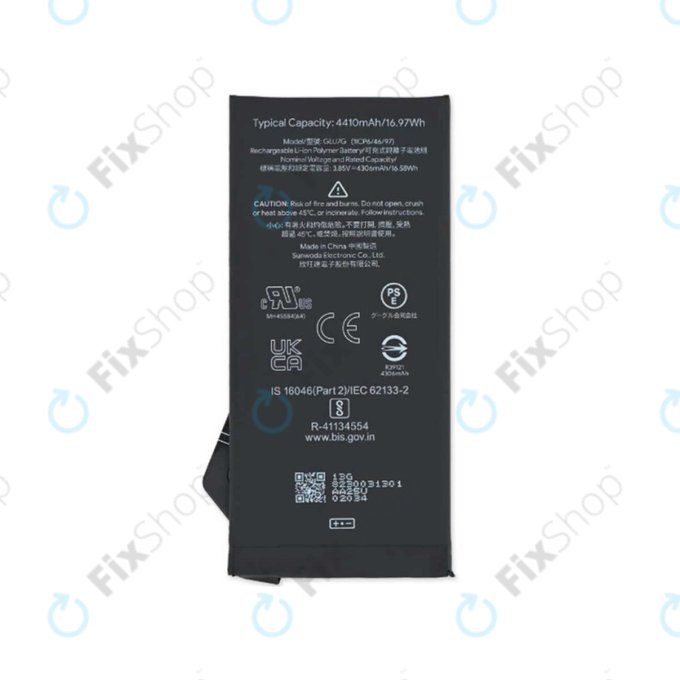 Batteria per Google Pixel 6a GX7AS GB62Z, GLU7G, 4410mAh