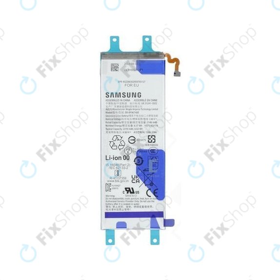 Batteria per Samsung Z Fold 7 F966B, secondaria, EB-BF967ABE, GH82-37549A, 2210mAh, Genuine Service Pack