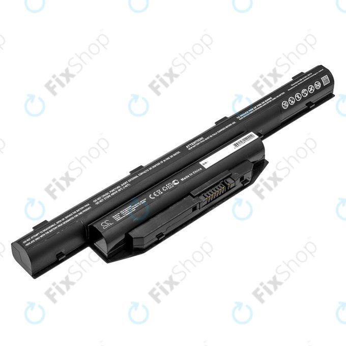 Batteria per Fujitsu Lifebook A544, A733, A743, E753, S904, BPS229, Li-Ion, 4400mAh, 10.8V, HQ