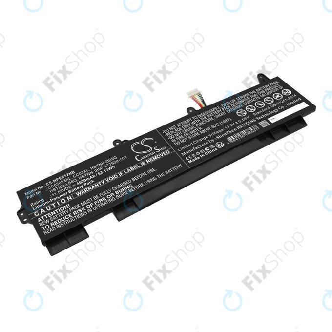 Batteria per HP ZBook Firefly 15 G7, G8, EliteBook 855 G7, G8, 850 G7, G8, CC03053XL, Li-Pol, 4600mAh, 11.55V, HQ