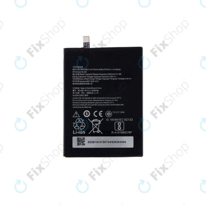 Batteria per Lenovo P2 P2a42, BL262, 5000mAh