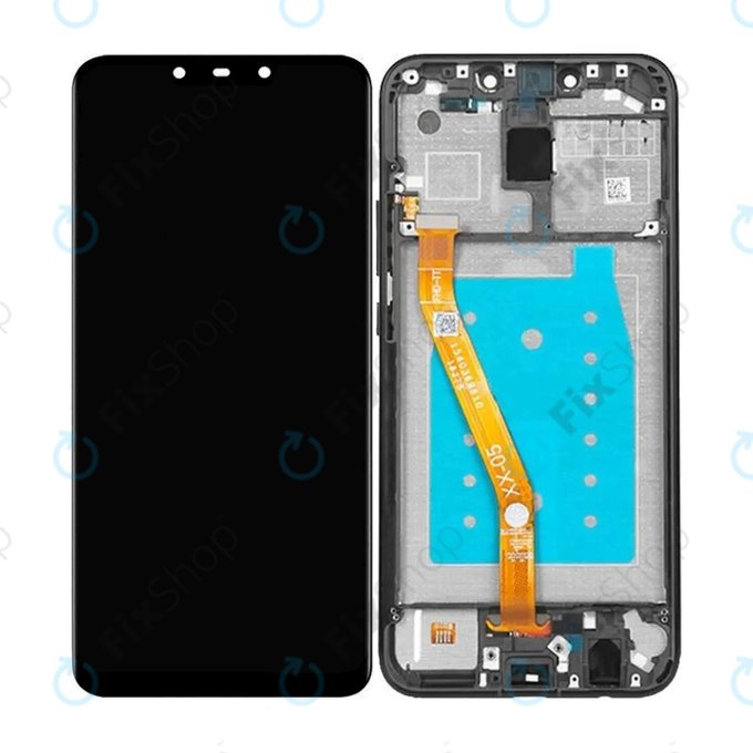 Schermo per Huawei Mate 20 Lite, Sapphire Blue, Vetro touch con cornice