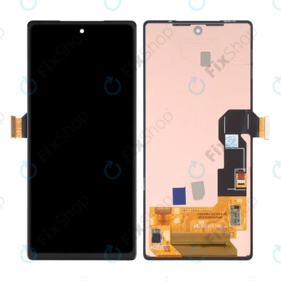 Schermo OLED per Google Pixel 6a GX7AS GB62Z, Vetro touch senza cornice