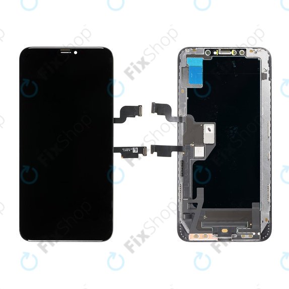 Schermo per iPhone XS Max, Vetro touch con cornice, Refurbished