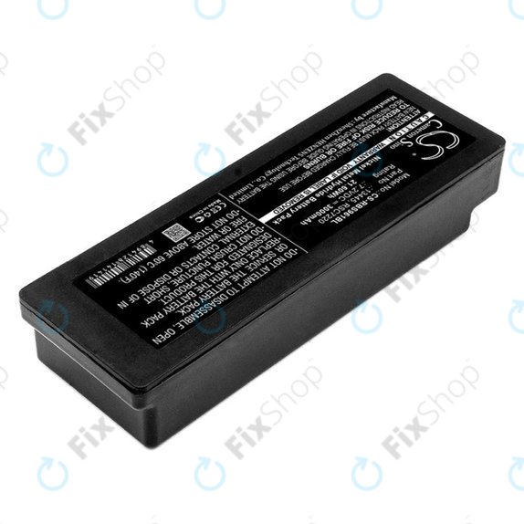 Batteria per Scanreco 590, Cifa, Effer, RSC7220, Ni-MH, 3000mAh, 7.2V, HQ