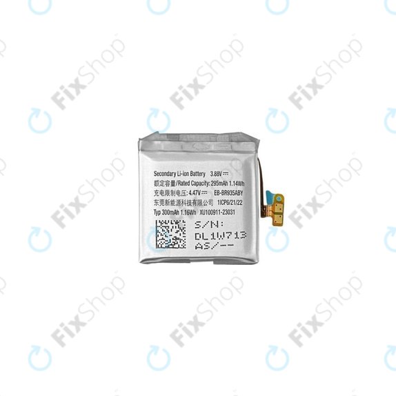 Batteria per Samsung Galaxy Watch 6 40mm R930, R935, Watch 7 40mm L300, L305, 300mAh, EB-BR935ABY, GH43-05156A, Genuine Service Pack