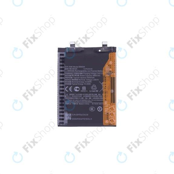 Batteria per Xiaomi 14T Pro 2407FPN8EG, BM5W, 5000mAh