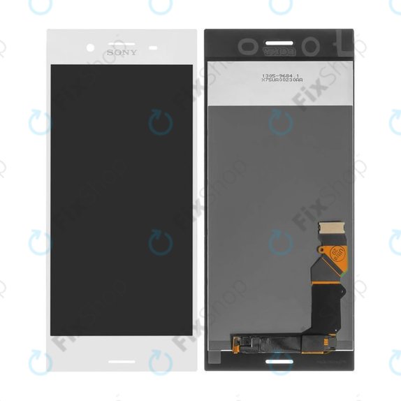 Schermo LCD per Sony Xperia XZ Premium Dual G8142, Luminous Chrome, Vetro touch senza cornice