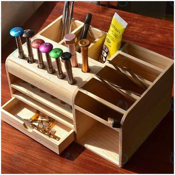 Scatola portaoggetti in legno, Tool Guide