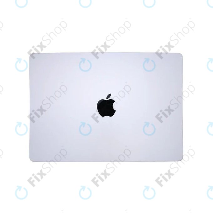 Schermo LCD per MacBook Pro 14", A3112, A3185 (2024), con vetro frontale e copertura, Silver, 661-41792, Genuine Apple