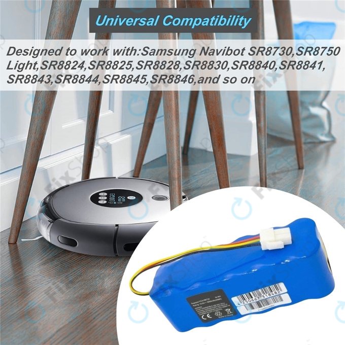 Batteria per Samsung Navibot SR8840, SR8895, VCR8845, 3000mAh