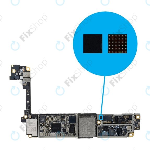 IC ricarica USB U4001 1610A3 per iPhone 7, 7 Plus, iPad (5th, 6th, 7th Gen), iPad Pro 9.7, 10.5, 12.9 (1st Gen)