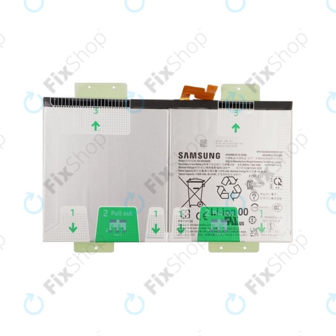 Batteria per Samsung Galaxy Tab S11 Ultra X930, X936, EB-BX936ABE, GH82-38349A, 11600mAh, Genuine Service Pack
