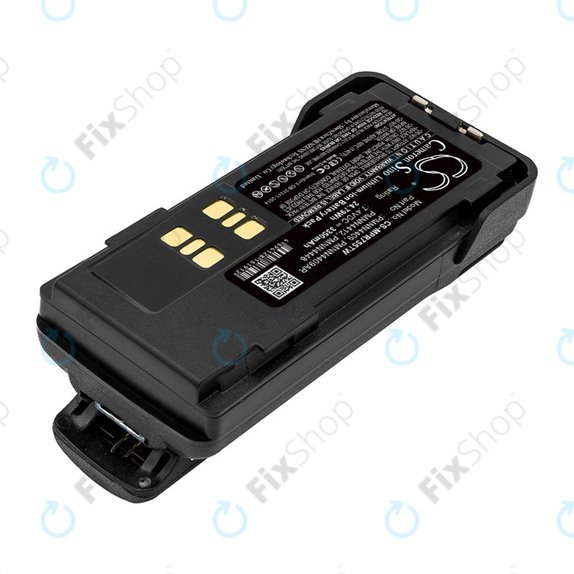 Batteria per Motorola DP2600, 4000, 4600, 4800, XPR3000, XPR3300, PMNN4409, Li-Ion, 3350mAh, 7.4V, HQ