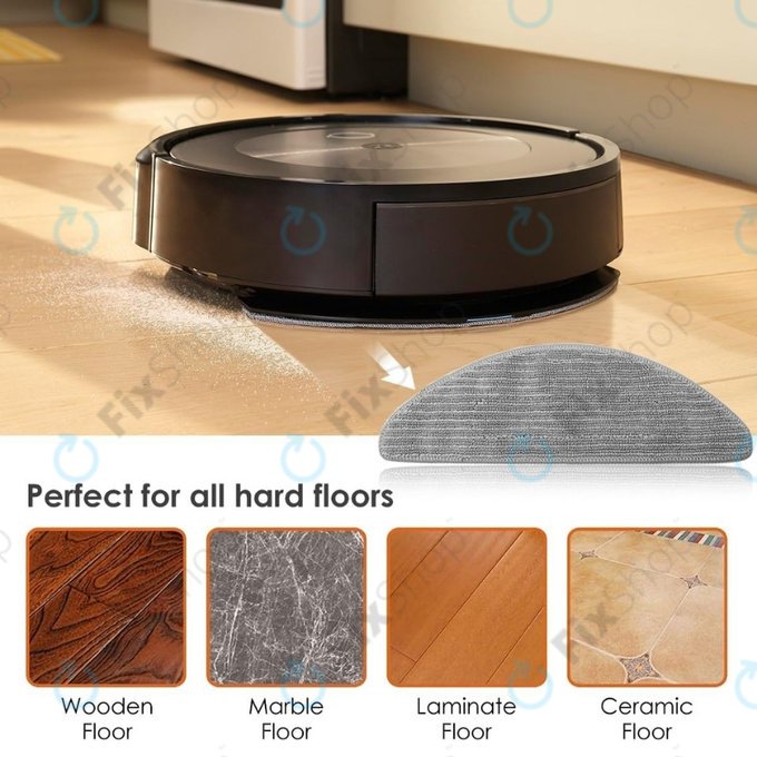 Panno lavapavimenti, 2 pz. per iRobot Roomba Combo i5, j5