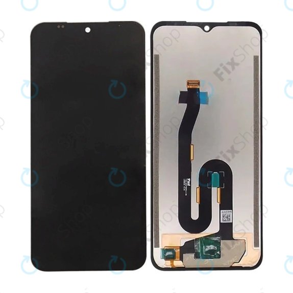 Schermo LCD per Ulefone Armor X13, Vetro touch senza cornice