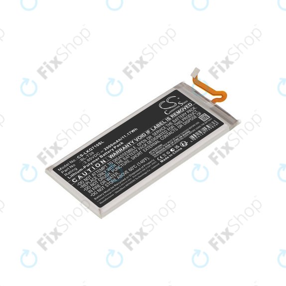 Batteria per LG G7 ThinQ, Xpression Plus 2, 2900mAh, Li-Pol, 3.85 V, BL-T39, HQ