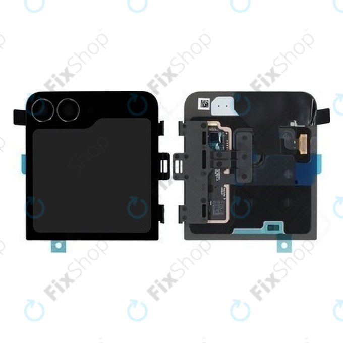 Schermo per Samsung Z Flip 7 FE F761B, Vetro touch senza cornice, Sub, GH97-30985A, Genuine Service Pack