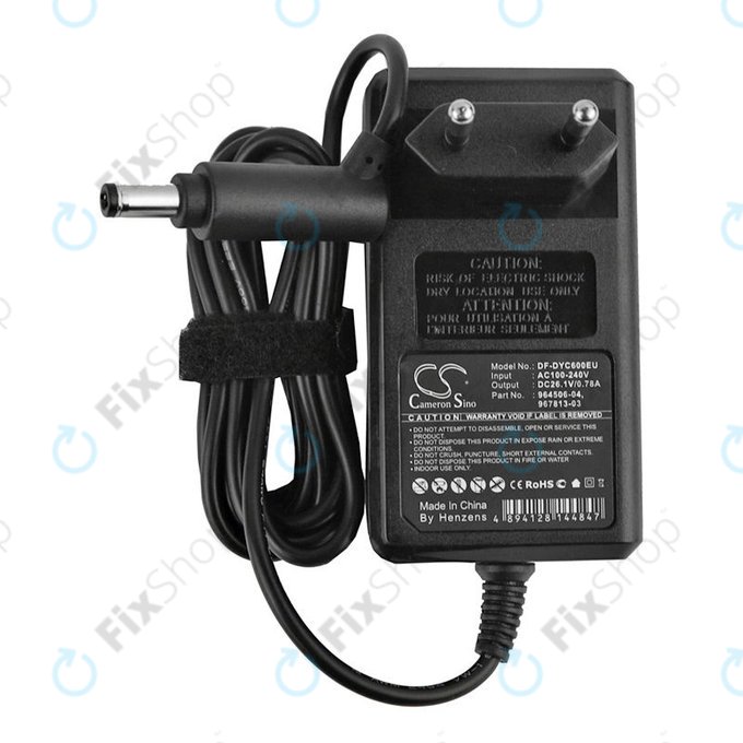 Adattatore di ricarica per Dyson serie V, serie DC, 964506-04, 967813-03 DC26.1V/0.78A