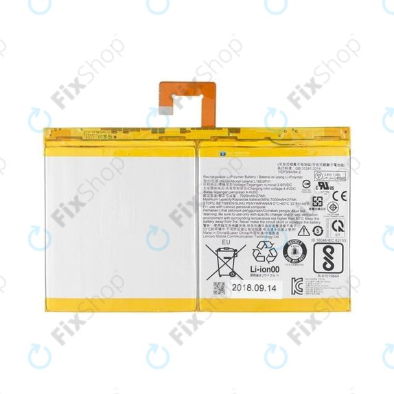 Batteria per Lenovo Tab 4 10 TB-X304, 10 Plus TB-X704F, L16D2P31, 7000mAh