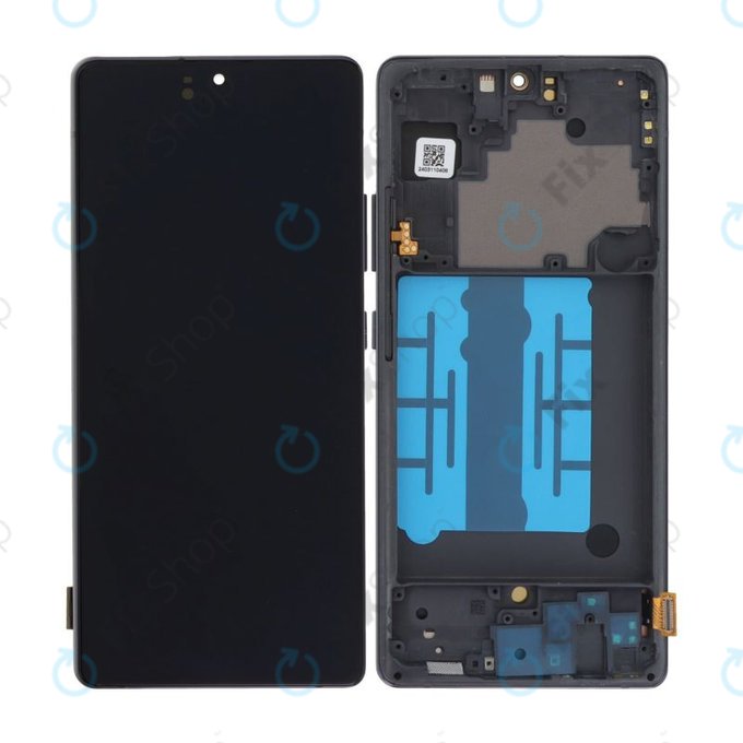 Schermo OLED per Samsung A71 5G A716B, Vetro touch con cornice