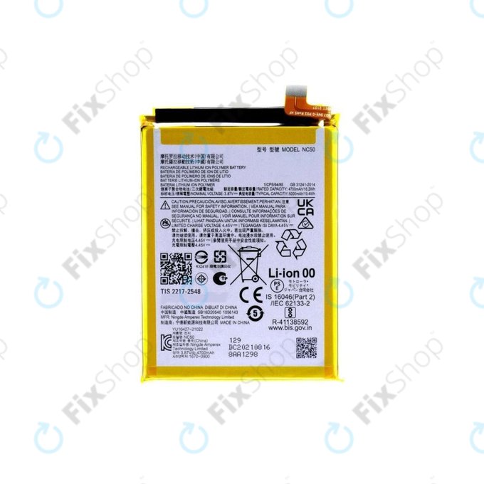 Batteria per Motorola Moto G32 XT2235, NC50, 5000mAh
