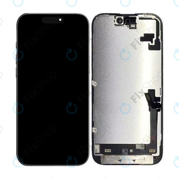 Schermo per iPhone 16, Vetro touch con cornice, Refurbished