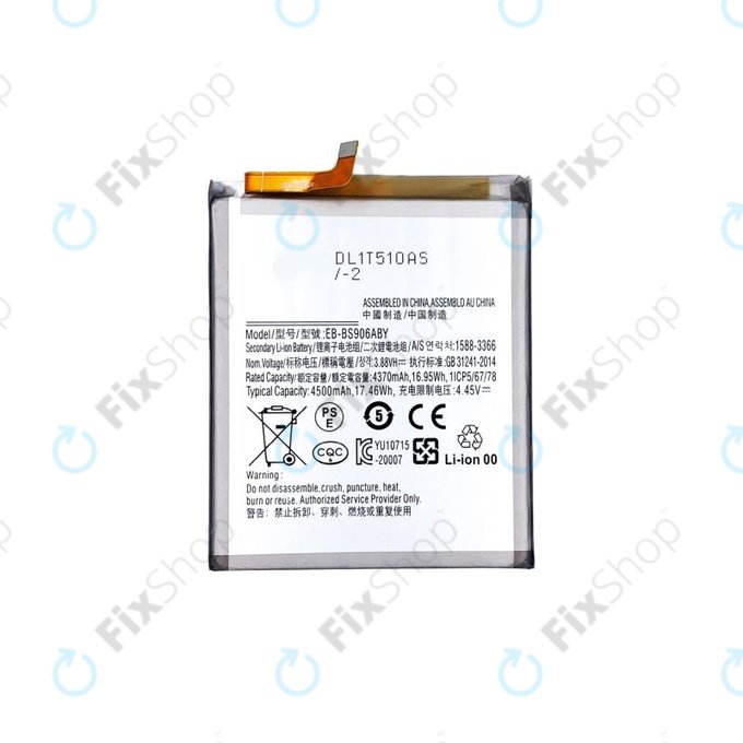 Batteria per Samsung S22 Plus S906B, EB-BS906ABY, 4500mAh