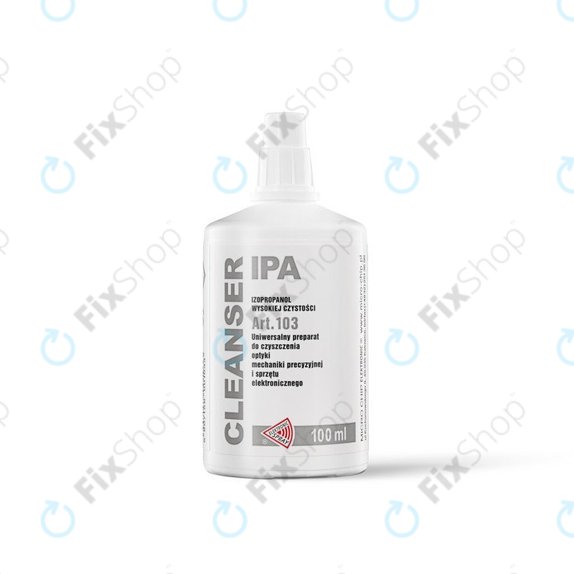Alcool isopropilico 100%, 100 ml, Spray, Cleanser IPA