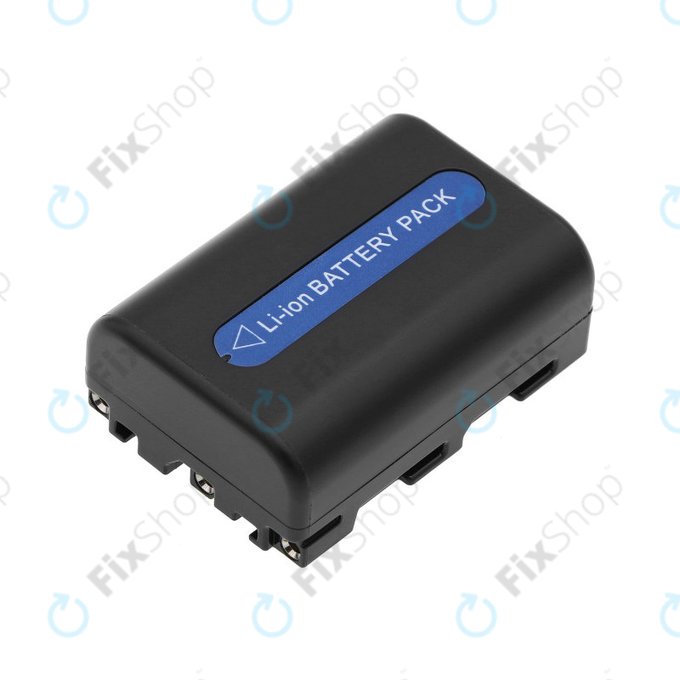 Batteria per Sony CCD-TR108, Cyber-shot DSC-S50, NP-QM51, Li-Ion, 1300mAh, 7.4V, HQ